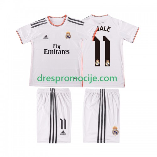 Real Madrid BALE 11 2013 2014 Dres Retro Dječji Domaći Kratkih Rukava Real Madrid BALE 11 2013 2014 Dres Retro Dječji Domaći Kratkih Rukava
